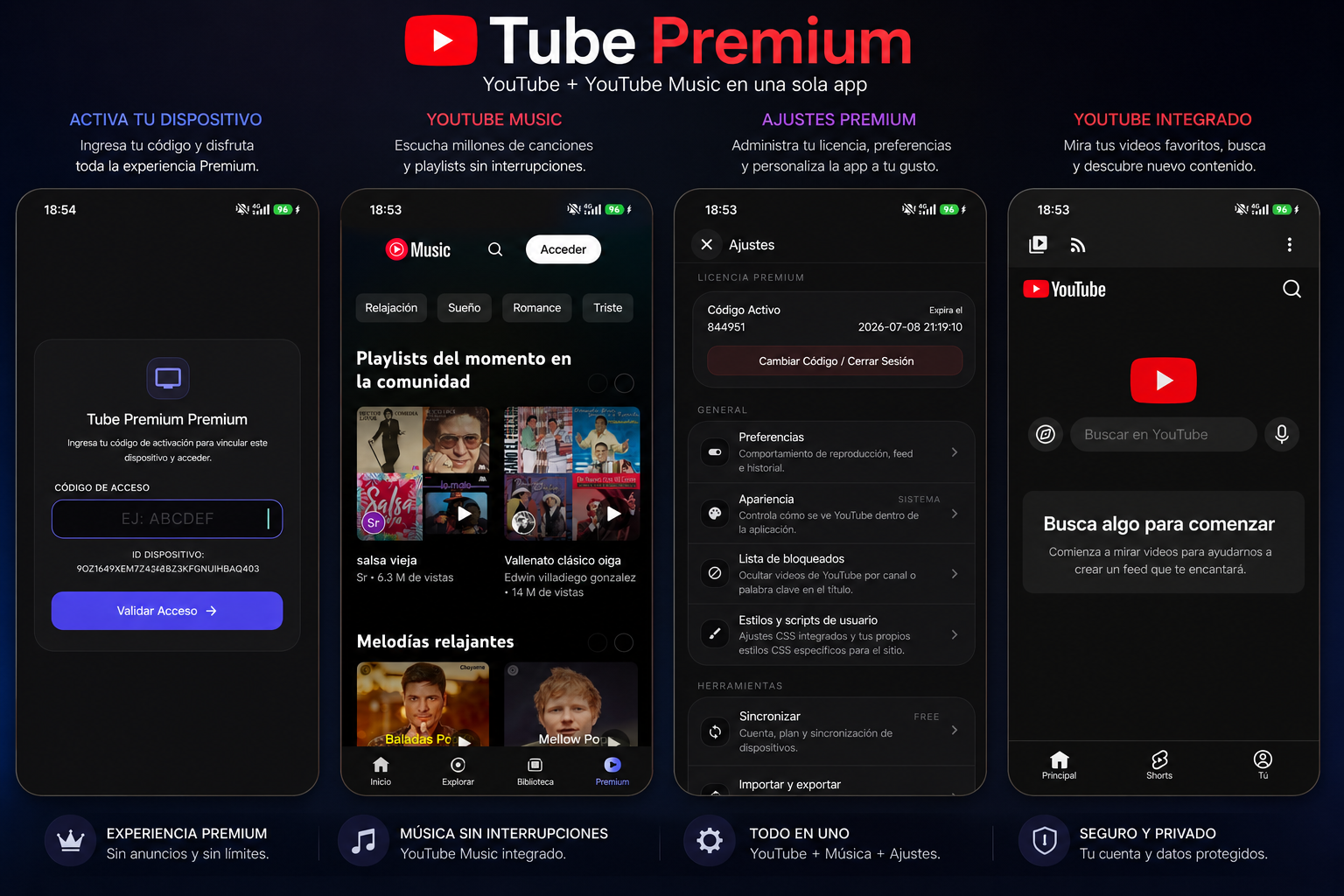 Tube Premium
